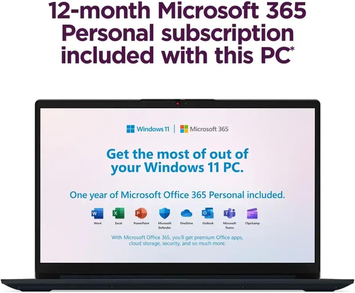 Lenovo 2025 New IdeaPad 15.6 inch Laptop • Back to School Limited Edition with Microsoft 365 • 20GB RAM • 1TB PCIe SSD • Intel Celeron Processor • Wi-Fi 6 • Windows 11 • WOWPC Recovery USB (Renewed)