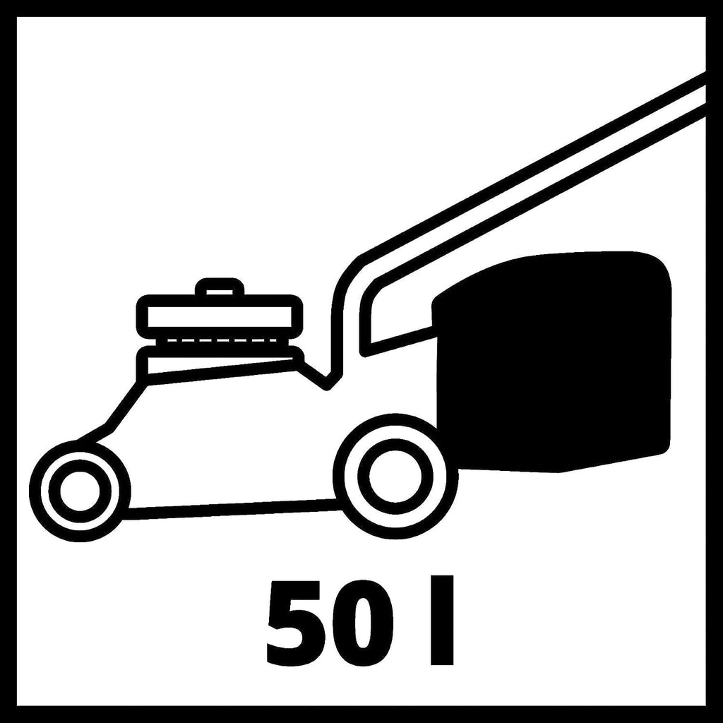 Einhell Power X-Change 36/41 Cordless Lawnmower - 36V, 41cm Cutting Width, 50L Grass Box, 6 Cutting Heights - GP-CM 36/41 Li Solo Battery Lawn Mower (Battery Not Included)