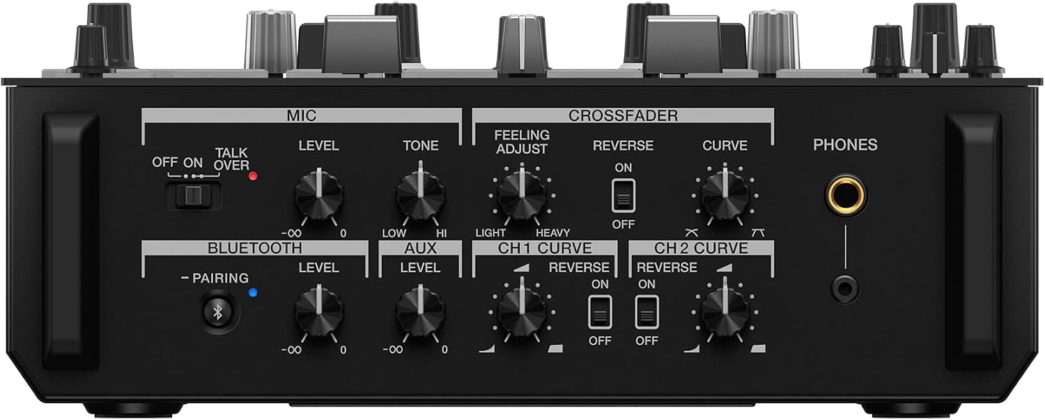 Pioneer DJM-S7 DJ Mixer - Bundle with Stand, Headphones, and Austin Bazaar Polishing Cloth