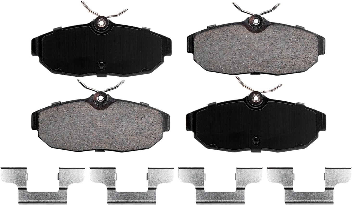 Detroit Axle - Brake Kit for 2005 2006 2007 2008 2009 2010 Ford Mustang, Drilled and Slotted Disc Brakes Rotors Ceramic Brake Pads Replacement : 12.44' inch Front and 11.81' inch Rear Rotor