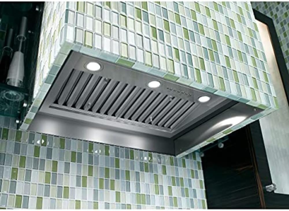 GE Profile Smart Range Hood Insert | 30 Inch Kitchen Exhaust Fan with 4 Speeds, Dimmable LED Lights | Wifi Connectivity & Smart Home Kitchen Essentials for Frequent Cooks | 610 CFM | Stainless Steel