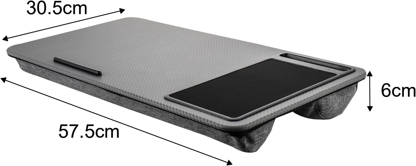 Laptop Stand for Bed, Laptop Tray 57.5x30.5x6cm Laptop Stand Lap Desk for Laptop Laptop Cushion Laptop Stand for Bed Large Lap Desk Tray for Sofa and Bed