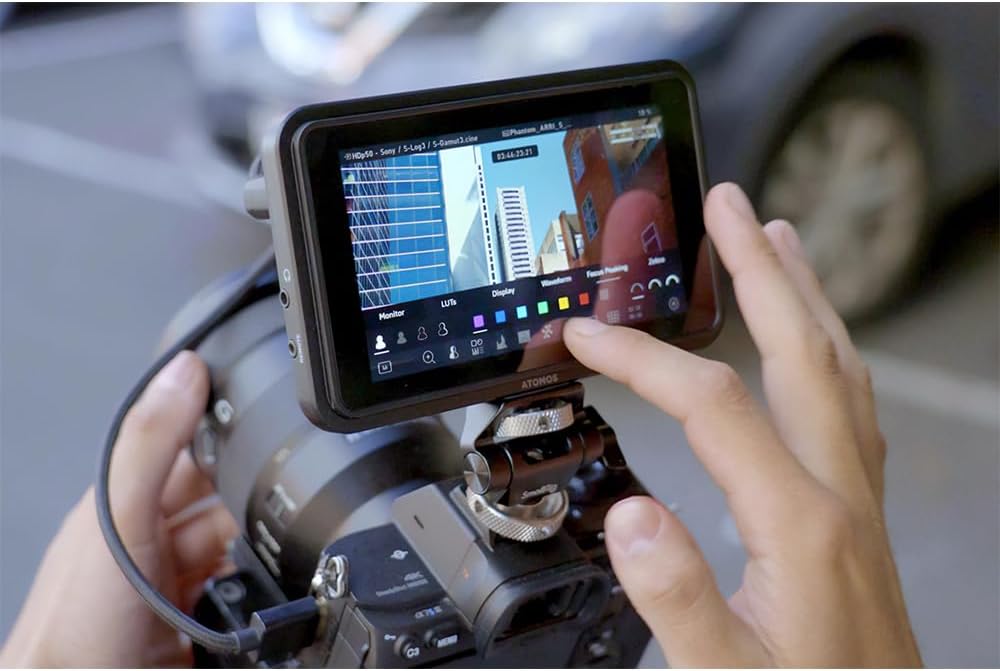 Atomos Shinobi GO HDMI 4K Camera Field Monitor with HDR Touchscreen, All Day Battery Life, and Lightweight Design