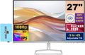 HP Series 5 527sf Monitor (Replaces Model M27h) 94F44AA#ABA w/Docztorm Dock, 27' FHD IPS (1920x1080) Display, 2x HDMI, 1x VGA, Flicker-free, Ideal for Home & Business, Black/Silver (2024 Latest Model)