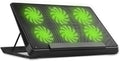 Laptop Cooling Pad Laptop Cooler with 6 Quiet Fans for 15.6 Inch Laptop Cooling Fan Stand Portable Slim USB Powered Gaming Laptop Cooling Pad