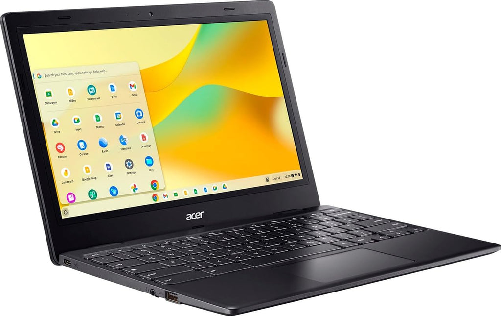 acer 311 Chromebook 2025 Flagship Slim Light Laptop, 11.6' HD Display, Dual-Core Intel N4500 Processor (Upto 2.80GHz), 4GB RAM, 64GB eMMC, Wi-Fi 5, Webcam 8+ Hrs Battery, Chrome OS +HubxcelAccessory