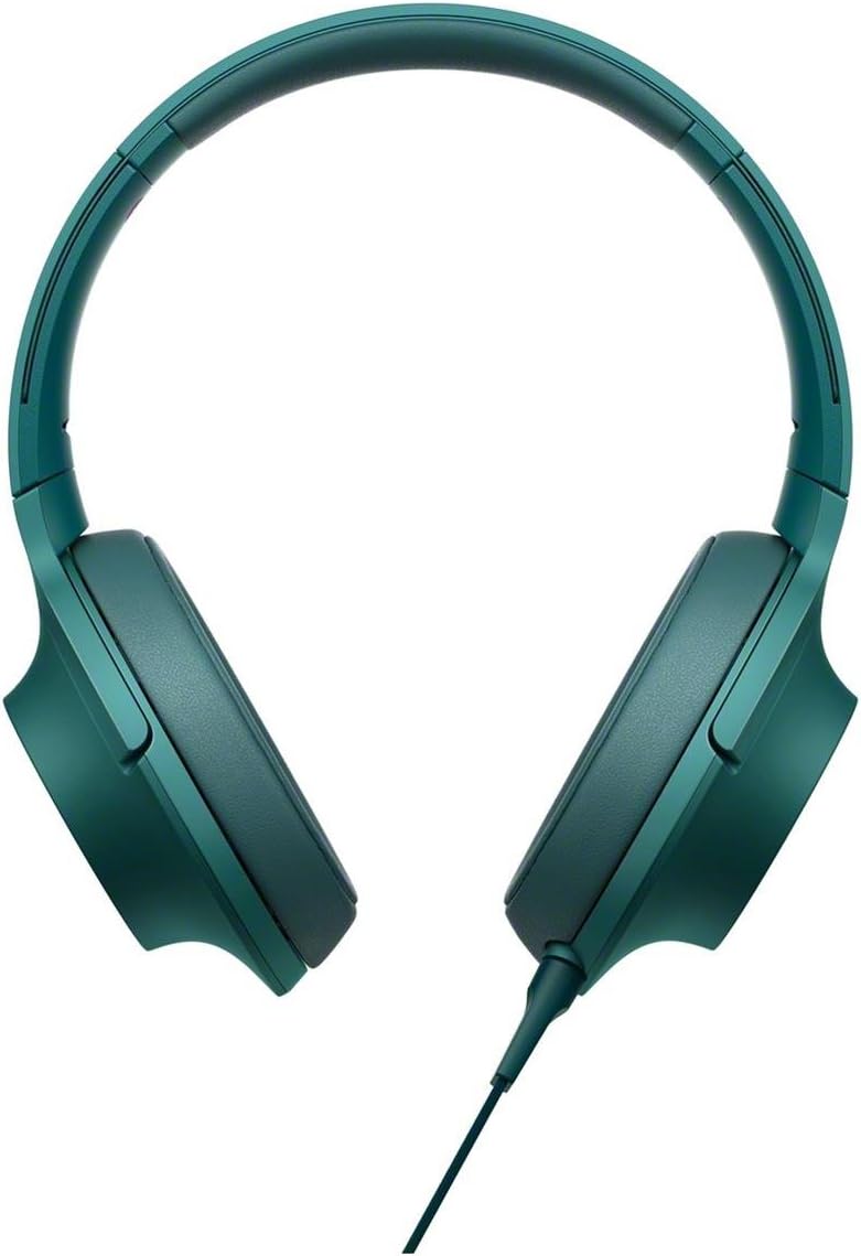 Sony h.ear on Premium Hi-Res Stereo Headphones (wired), Viridian Blue