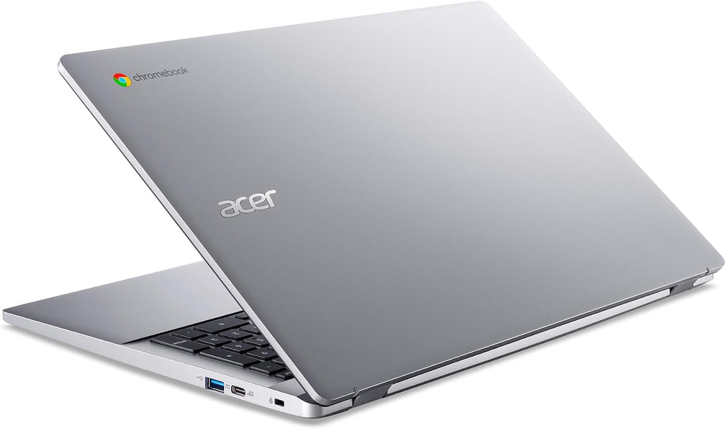 acer Chromebook 315 CB315-5H-C7KX Laptop | Intel Processor N100 | 15.6' Full HD (1920 x 1080) IPS Display | 4GB LPDDR5 | 128GB eMMC | Intel Wireless Wi-Fi 6E AX211 | Chrome OS | Sparkly Silver