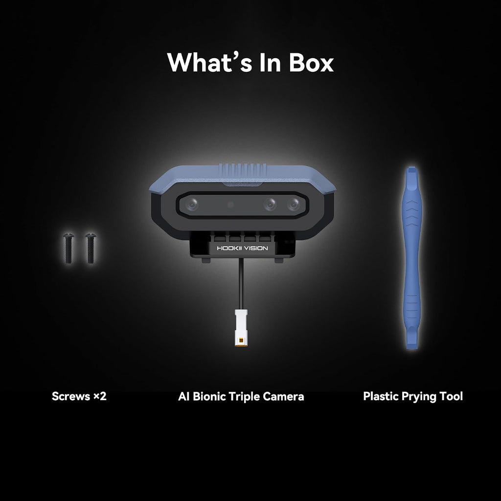 AI Triple Bionic Vision Module for Neomow X2 Series 3D LiDAR Robot Mower, Activates Pro-Level Features Including Auto-Mapping, 500+ Obstacle Detection, Spatial Perception, Terrain Recognition