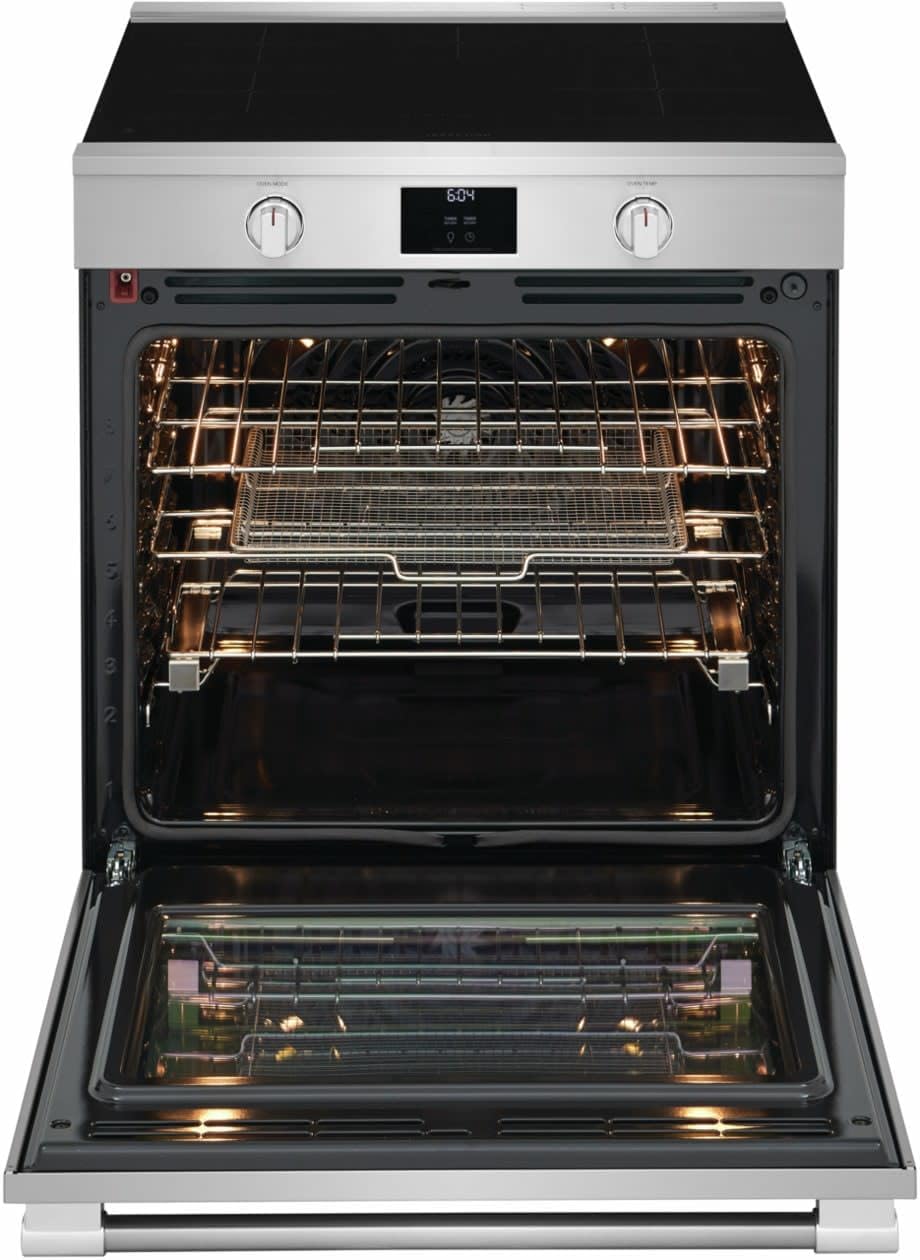 Frigidaire PCFI3080A Professional 30 Inch Wide 6.2 Cu. Ft. Free Standing Induction Range with No Preheat and Air Fry - Stainless Steel