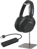 Sony - WHULT900N/B ULT Noise Cancelling Headphones with Headphone Stand and 4-Port