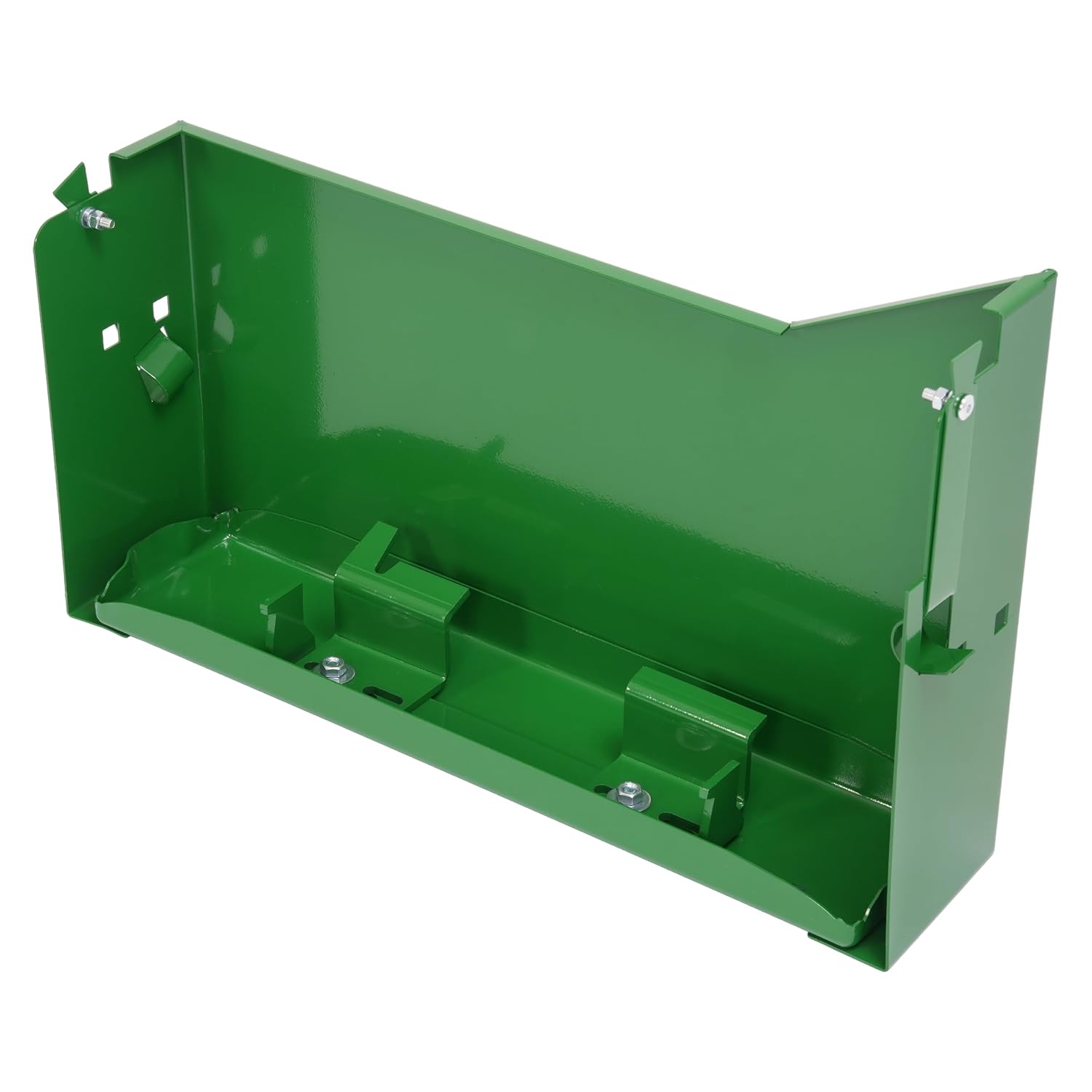 KUAFU Battery Box Right Hand & Left Hand w/Bracket Replacement for AR26618 AR26617 AR34189 AR40210 AR40673 AR40674 AR43141 Compatible with John Deere 2510 2520 3010 3020 4000 4010 4020 4320 4520 4620