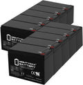 Mighty Max Battery ML15-12 - 12V 15AH SLA Battery - Pack of 10