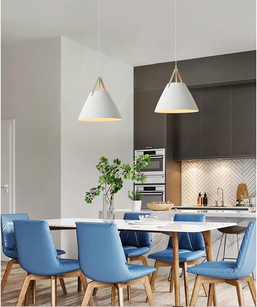 Simple Wrought Iron Chandelier Nordic Creative Macaron Pendant Light Modern Chandelier 1-Light Fixture for Bathroom, Kitchen Island, Study Lighting