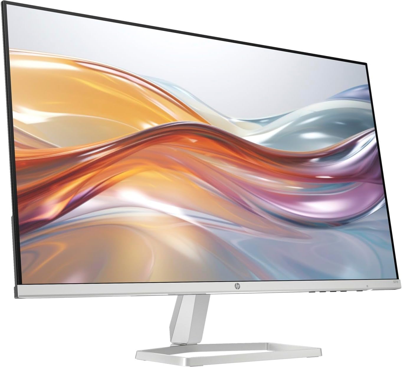 HP Series 5 527sf Monitor (Replaces Model M27h) 94F44AA#ABA w/Docztorm Dock, 27' FHD IPS (1920x1080) Display, 2x HDMI, 1x VGA, Flicker-free, Ideal for Home & Business, Black/Silver (2024 Latest Model)