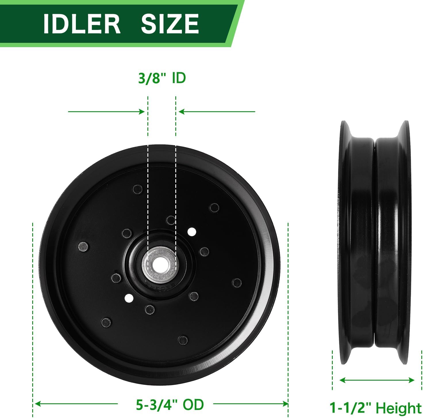 54 inch Lawn Mower Deck Rebuild Kit Fit for Troy Bilt MTD Cub Cadet RZT-L54 ZT1-54 XT1-ST54 XT2-54 Includes(3)Spindles 918-06978(3) Blades 942-05056(3)Idler GY22082 756-04511B(4)Deck Wheel 734-04155
