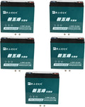 5 Pack 12V 20Ah AGM SLA Battery – 6-DMF-20 6-DZM-20 for Electric Scooter, Go Kart, ATV, UTV, Motorcycle, Lawn Mower