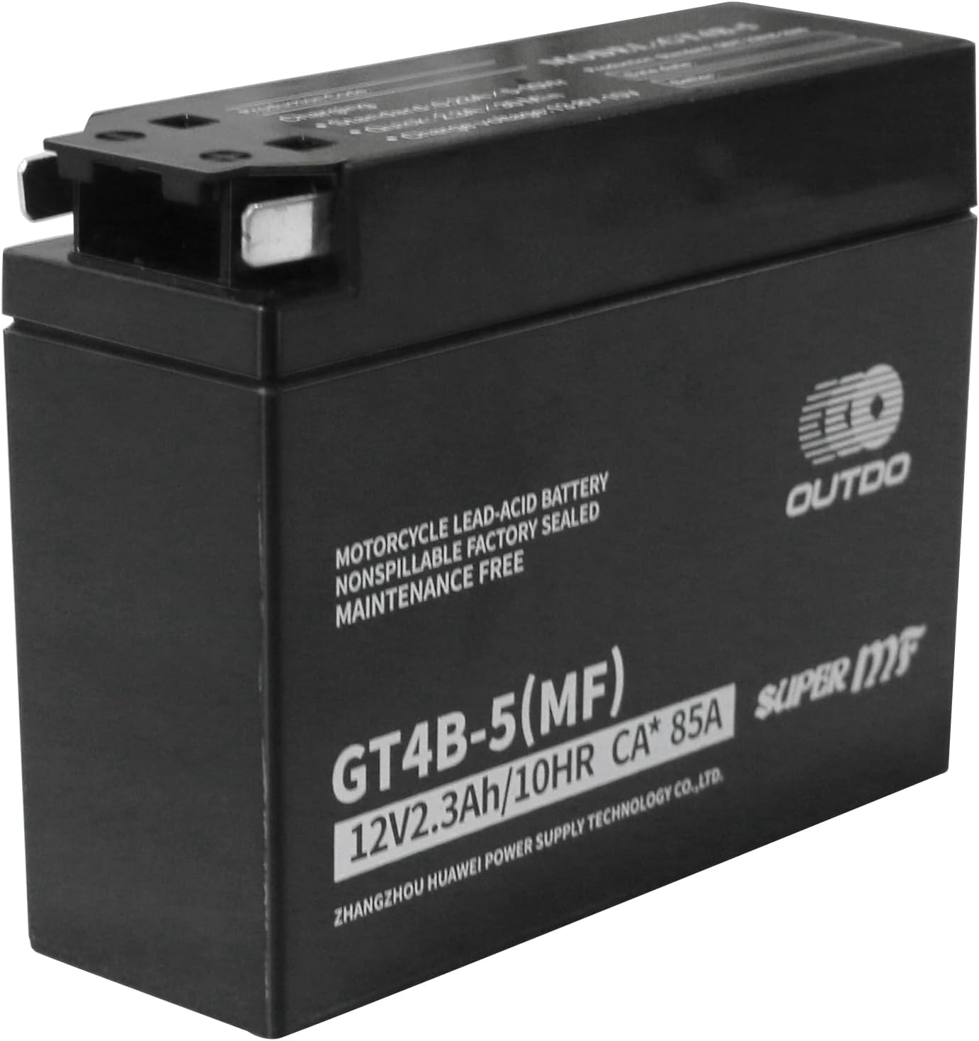 Motorcycle Battery for ATV, UTV, Lawn Mower, Scooter (4)