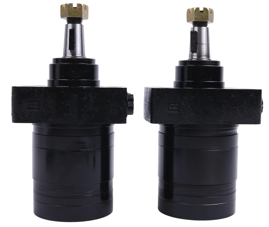 2X Hydraulic Wheel Motor 114-0549 TE0195JS250AAMU Compatible with Exmark Toro Lawn Mowers for Parker
