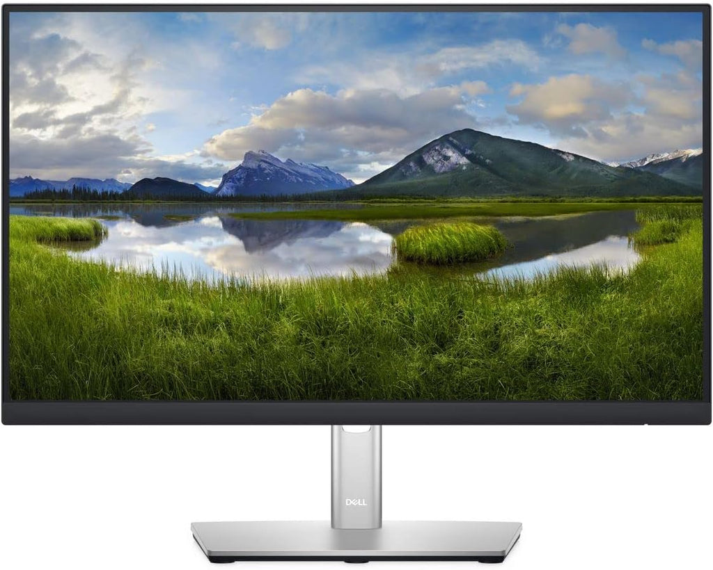 Dell P2222H 21.5' FHD 1080p Monitor, Black, 1920 x 1080, IPS, 5ms, 250 Nit, 60Hz, HDMI, DisplayPort, VGA, 4 USB Ports, Anti-Glare Screen