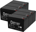 Mighty Max Battery ML15-12 - 12V 15AH SLA Battery - Pack of 6