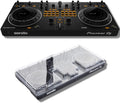 Pioneer DDJ-REV1 2-deck Serato DJ Controller with Decksaver DSLE-PC-DDJREV1 Pioneer DDJ-REV1 Cover - Light Edition