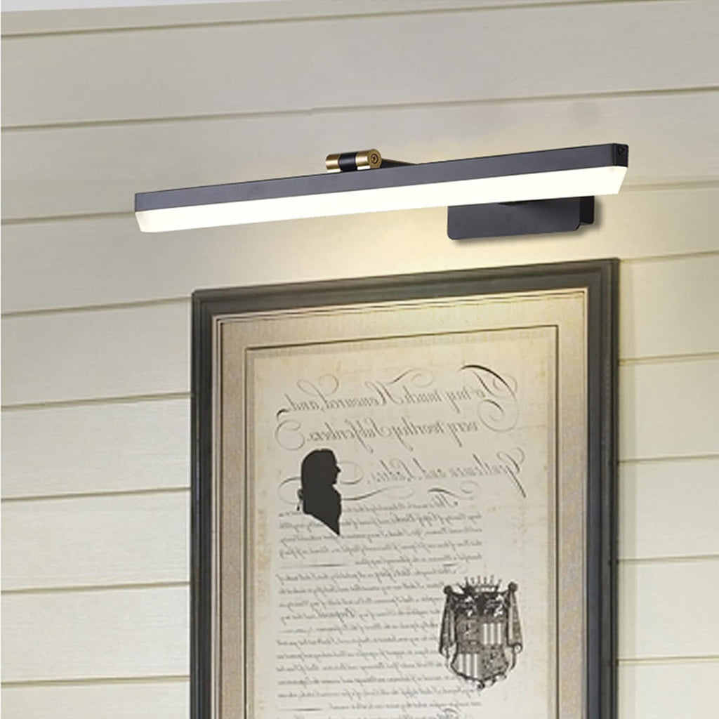 Mirror Light Led Front Lights European Style Black Wrought Iron Acrylic Art Bathroom Dressing Table Waterproof Fog Cabinet Lamp,Chandelier