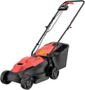Hand Push Electric Lawn Mower, Plug-in Household Garden Lawn Mower, 6-Speed Adjustable, 30L-50L Large Capacity Grass Collection Box,1400w,20 Meter line