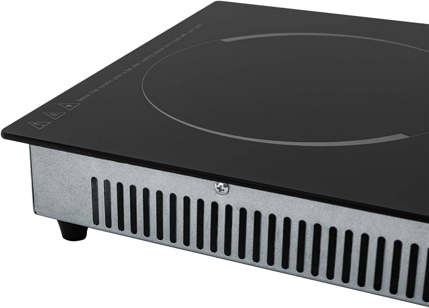 2 Burners Electric Cooktop, 20inch Built-in Electric Stove Top Electric Hot Plate Cooktop with Touch Control, 9 Power Levels, Hot Plate Electric Stove Top Burner for Kitchens