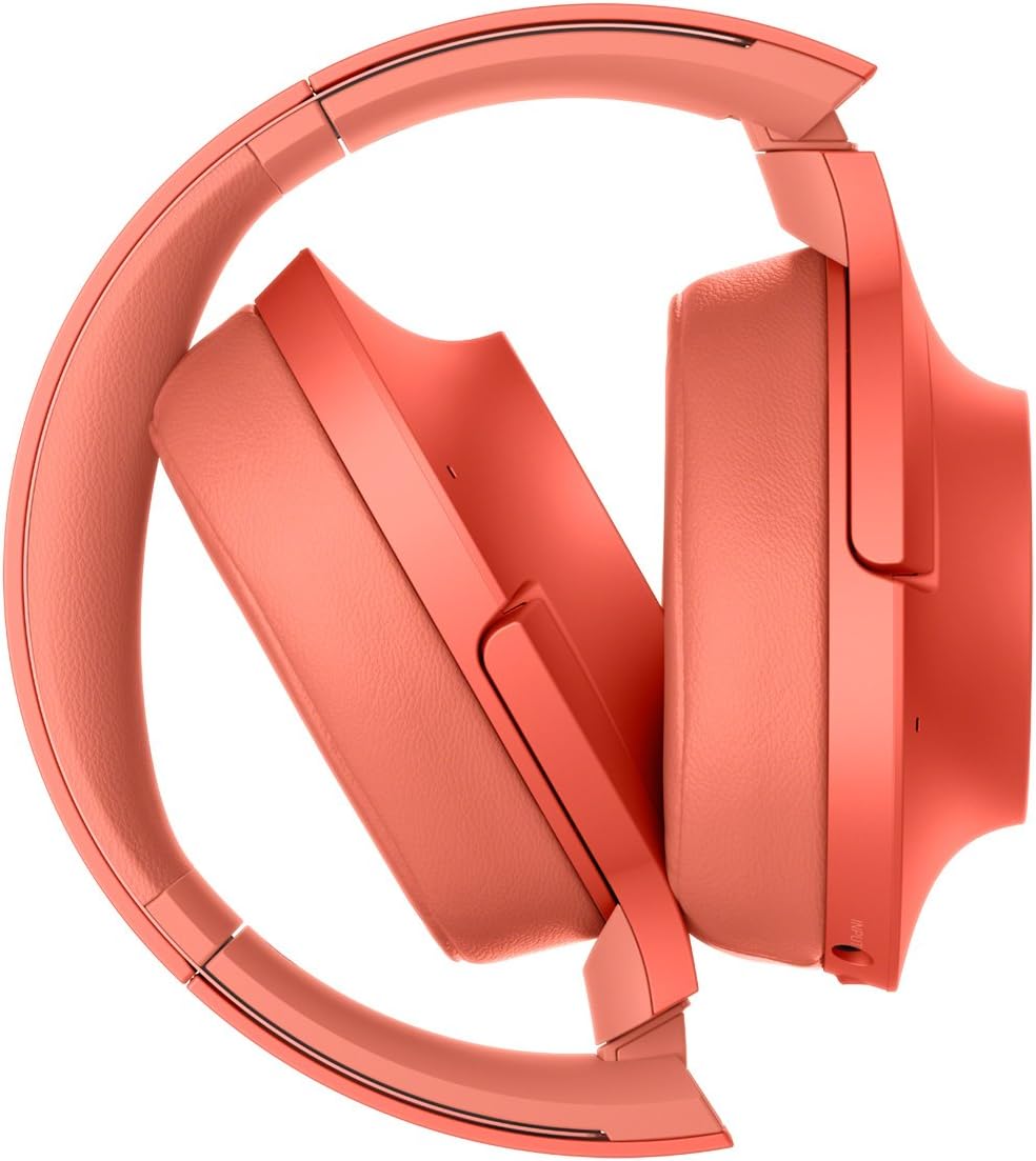 Sony - H900N Hi-Res Noise Cancelling Wireless Headphone Twilight Red (WHH900N/R)