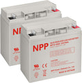 NPP NP12-18Ah (Nut & Bolt, 2 Pcs) NB Terminal 12V 18Ah SLA AGM Rechargeable Battery