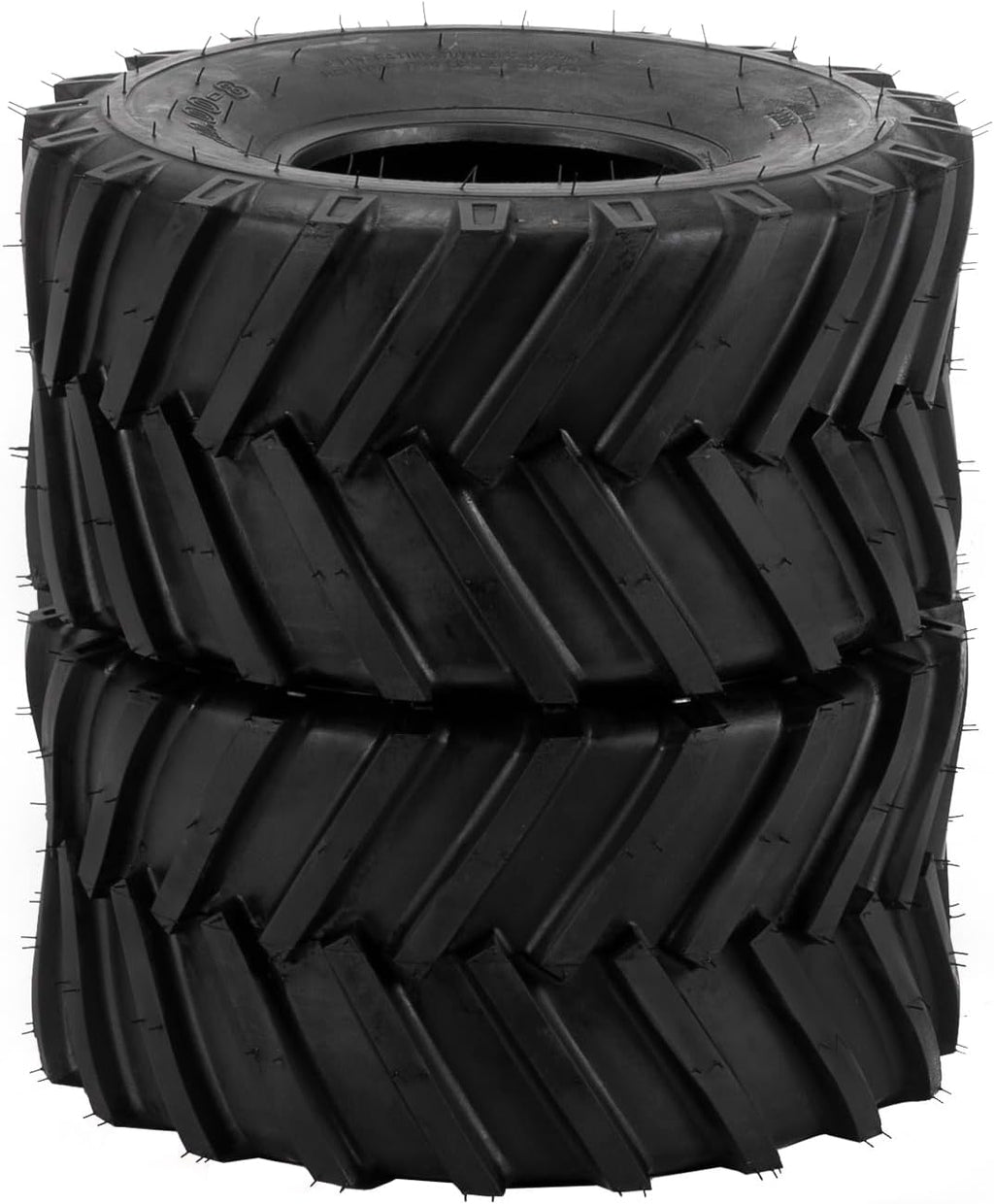 TUFFIOM Set of 2 Lawn Mower Tires 20x10.00-8 4PR Turf Tire for Garden Tractor Riding Lawnmower, Tubeless