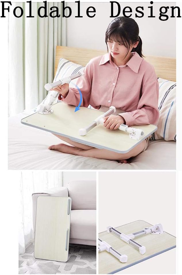 Laptop Stand Adjustable Height,Folding Laptop Table,Laptop Stand with Fan,for Bed Sofa Couch Office