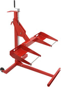 Lawn Mower Lift, 29 Inch Lawn Mower Lift Tool Adjustable Movable Lawn Mower Lift Solid Carbon Steel Lawnmower Lifting Machine for Riding Lawn Mower, Zero Turn Lawn Mowers (450lbs Regular)