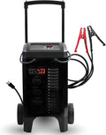 Schumacher Electric DSR Pro Series 6V / 12V Wheeled Battery Charger & Engine Starter - Heavy Duty Car Battery Charger & Maintainer - Fully Automatic - 125 / 250 Amps - DSR161