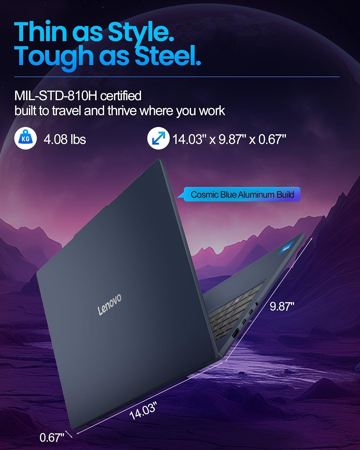 Lenovo IdeaPad Touchscreen Business Laptop - 16 Inch FHD+(1920X1200) - Intel 10-Core 7 240H(Beat Ultra 7 255U) - Facial Login IR Cam - Backlit KB - Win 11 Pro - Redragon Bundle(32GB DDR5 | 1TB SSD)