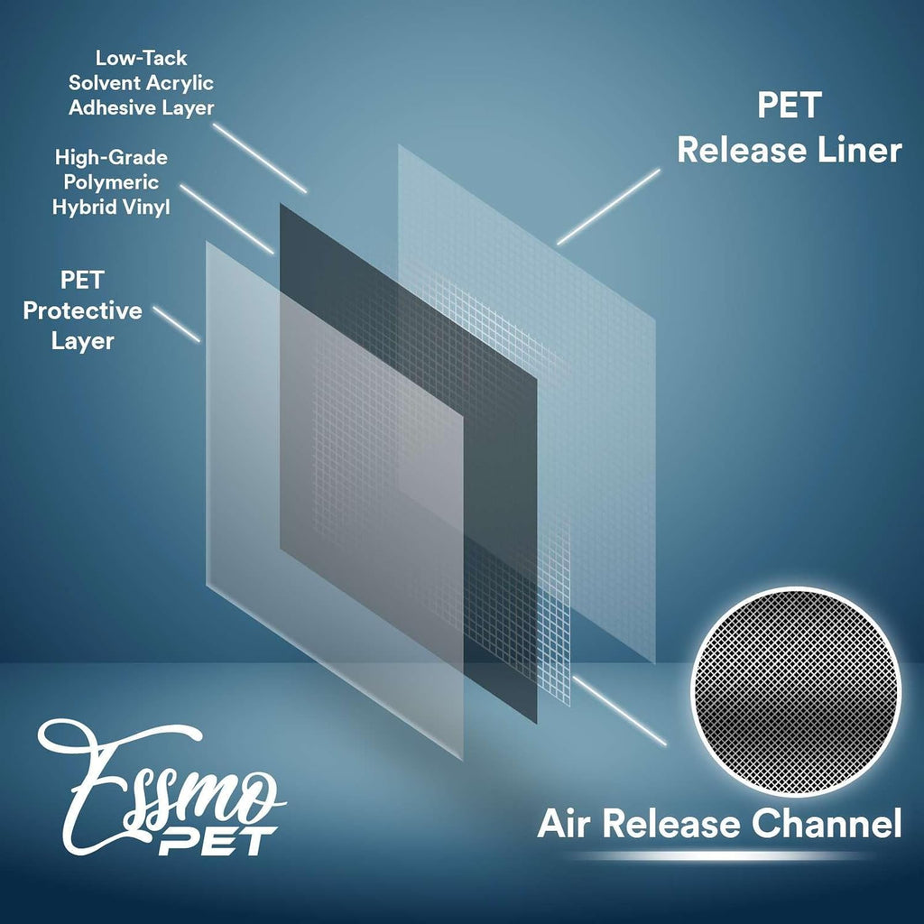 PET Marble Forged Carbon Fiber Textured Matte Royal Blue Vinyl Wrap Auto Car Sticker Decal Film Sheet Bubble Free Air Release Technology with Tool Set 5FTx8FT