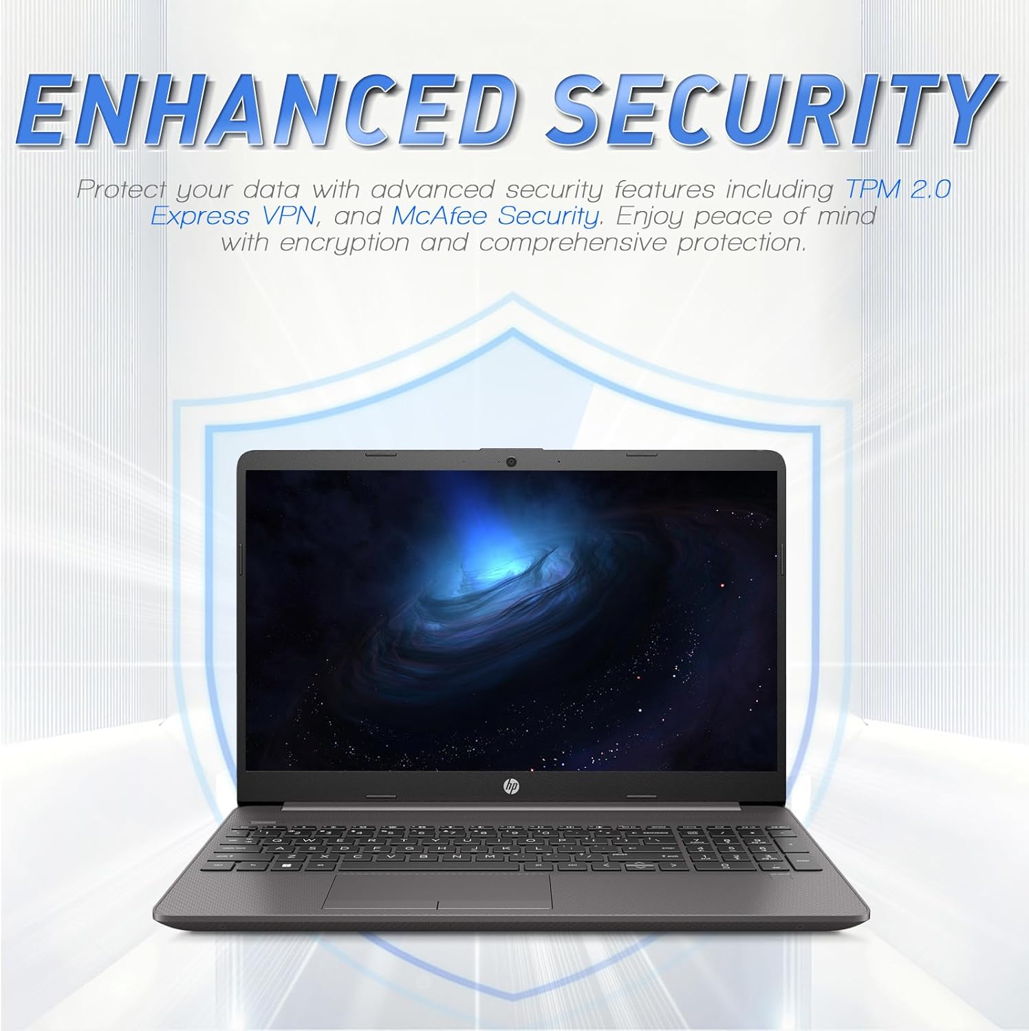 HP 15 Slim Copilot Ready AI Laptop • Intel AI-Powered 4-Core Processor • Intel UHD Graphics • 16GB RAM • 256GB SSD • Type-C • Long Battery • LifeAnti-Glare • Win 11 Pro
