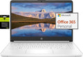 HP Laptop Computer 14' Ultral Light for Students and Business, 16GB RAM, 256GB Storage(64GB eMMC+256GB Ghost Manta SD), 1 Year Office 365, Webcam, HDMI, WiFi, USB-C, Win 11 S