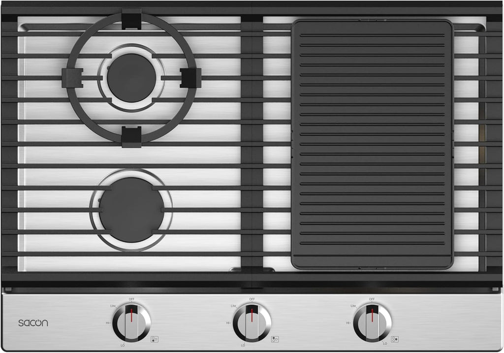 Sacon 30' Flower Series String Grill Pro Gas Cooktop With LP Convert Kit (String Grill Pro)