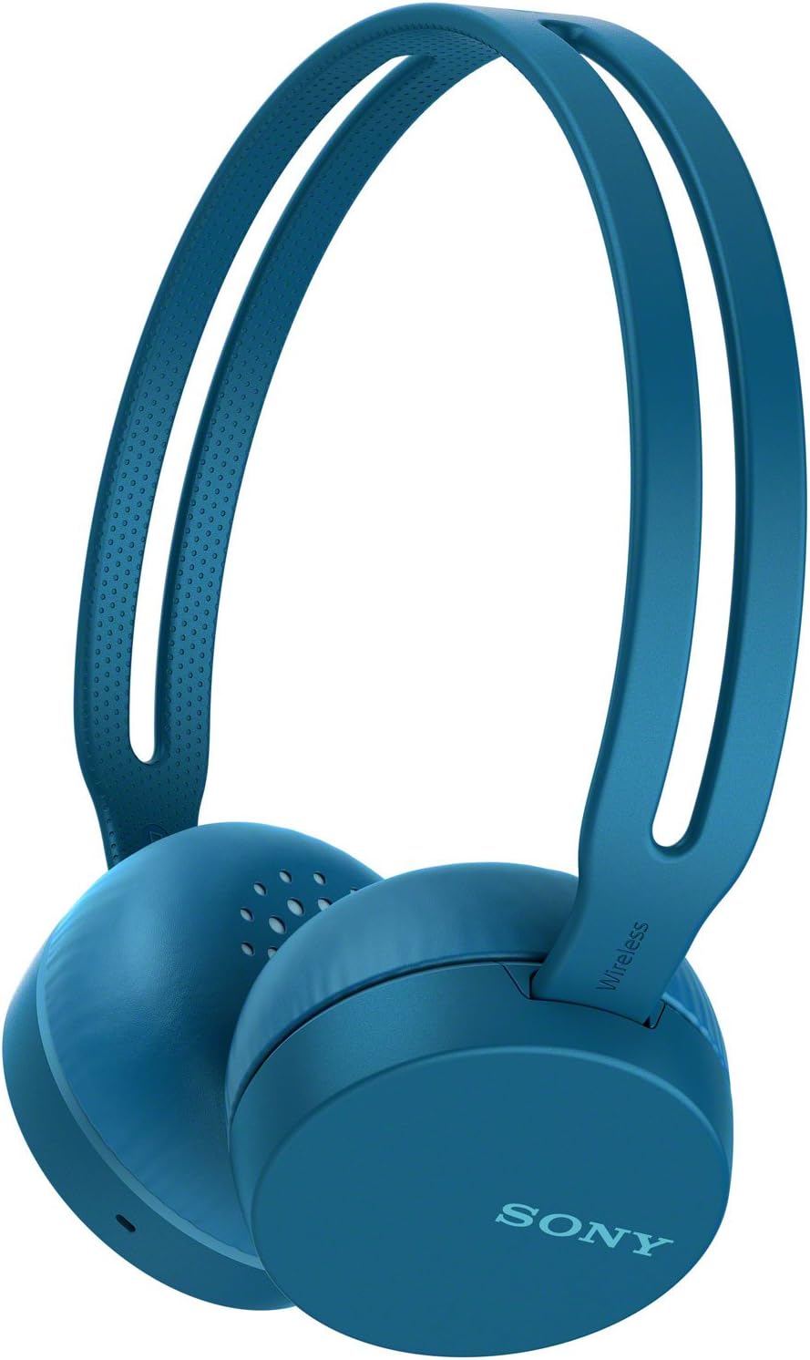 Sony WH-CH400 Wireless Headset with mic for phone call, Blue (WHCH400/L)