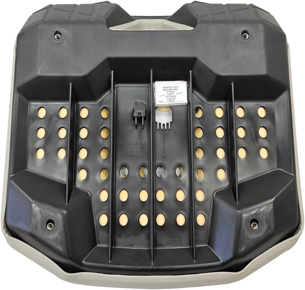 Ariens Gray Universal Lawn Mower Zero Turn Seat 16'' Back 11.25x11 Mount, 05286100