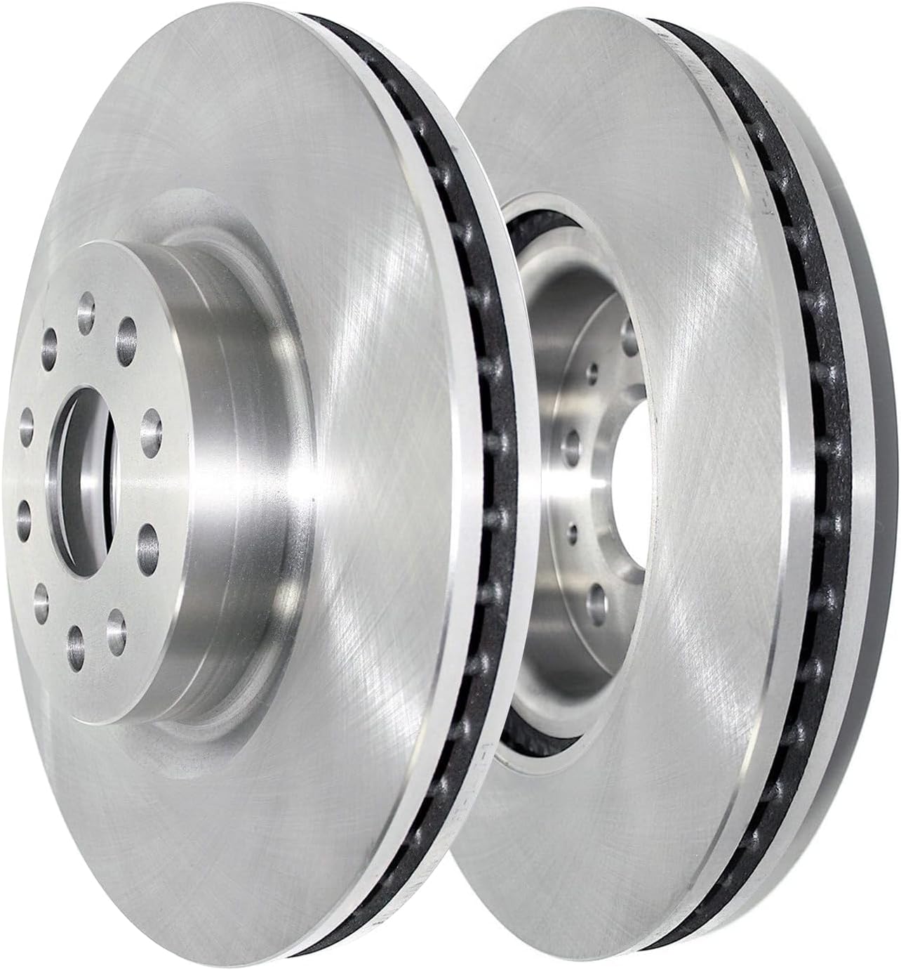 Detroit Axle - Brake Kit for 2016-2017 Cadillac CT6, Disc Brake Rotors Ceramic Brakes Pads with Hardware Replacement : 13.60' inch Front and 12.40' inch Rear Rotor