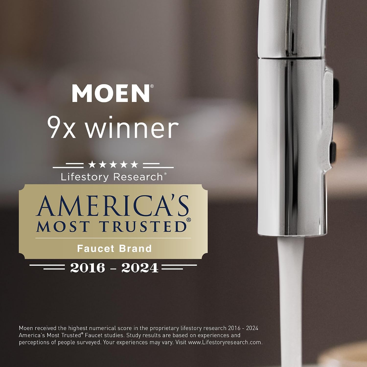 Moen Verso Eco-Performance Infiniti Dial Square Rain Shower Head with Detachable Hand Shower Combo, 7-Inch Spray Head, Chrome, 220C5EP