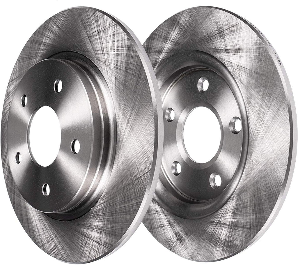 Detroit Axle - Brake Kit for 2013-2020 Ford Fusion 2013-2016 Lincoln MKZ, Disc Brake Rotors 2014 2015 Ceramic Brakes Pads Replacement: 11.81' inch Front & 11.89' inch Rear Rotor