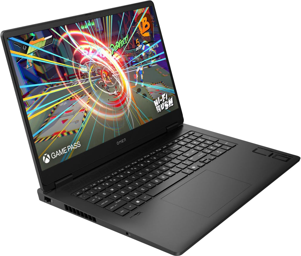 HP 2025 Gaming Laptop | Omen 17-BD100 | AMD 10-Core Ryzen AI 9 365 | NVIDIA GeForce RTX 5060 | 24GB DDR5 | 1TB SSD | 17.3' 1920x1080 144Hz | Win11 Pro - Wi-Fi 6E - BT 5.3 - RGB Backlit KB - Black