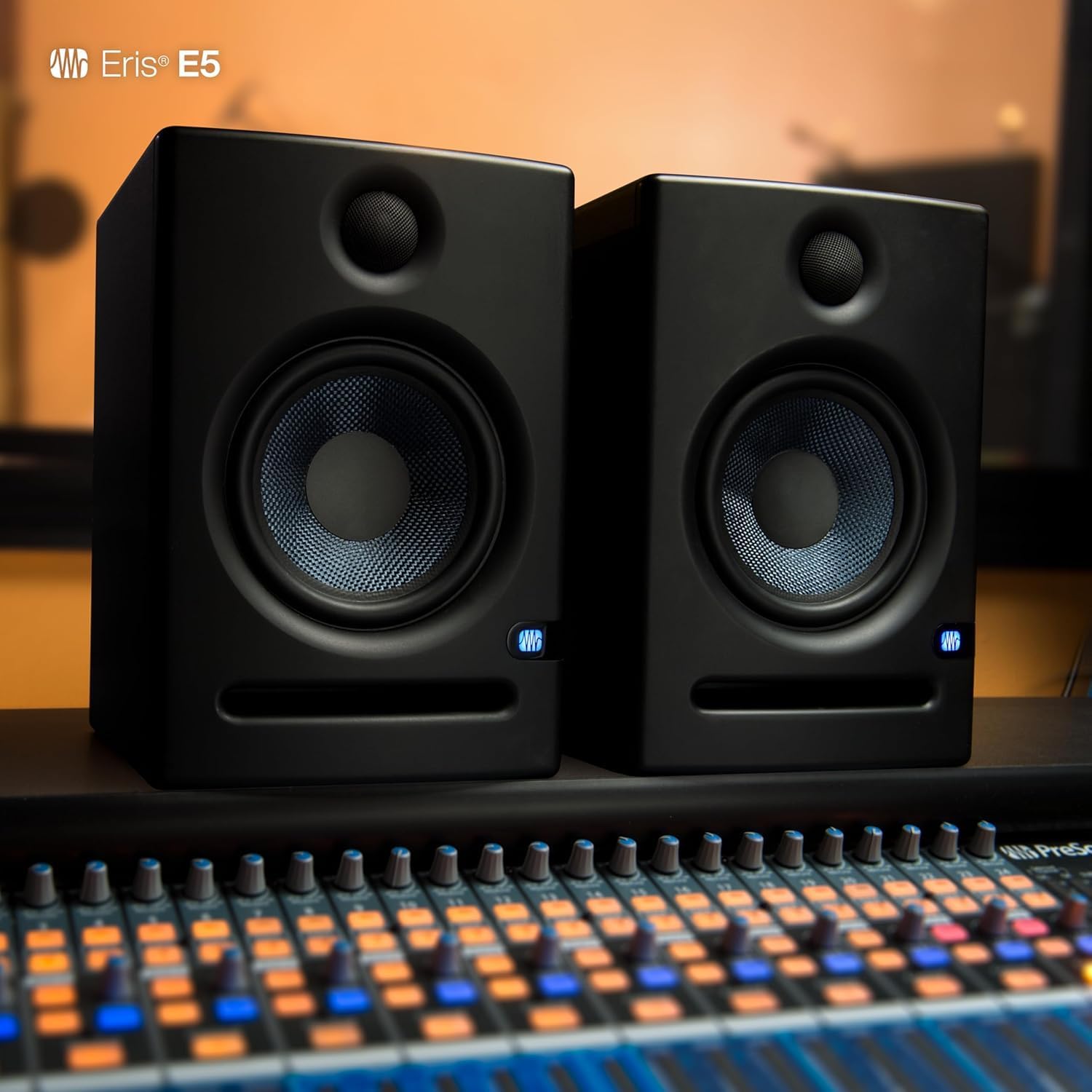 PreSonus Eris E5 Pair 2-Way 5.25' Near Field Studio Monitors