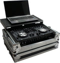 Harmony Audio HCDNMC6000LT Flight Glide Laptop Stand DJ Case Compatible with Denon DN-MC3000 New