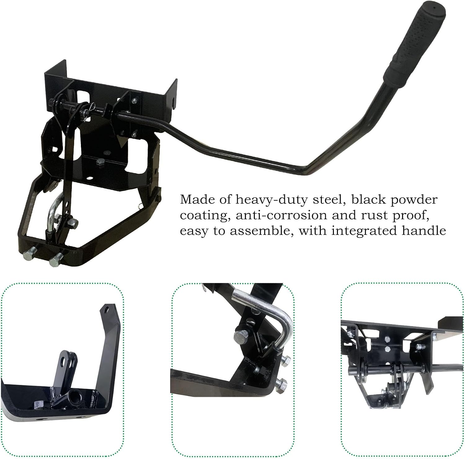 585607901 Garden Tractor Sleeve Hitch Attachment Rear Mount Compatible with Husqvarna Craftsman T200 T300 Series for with 23' Or Larger Rear Tires Cub Cadet Riding Lawn Mower Tractors