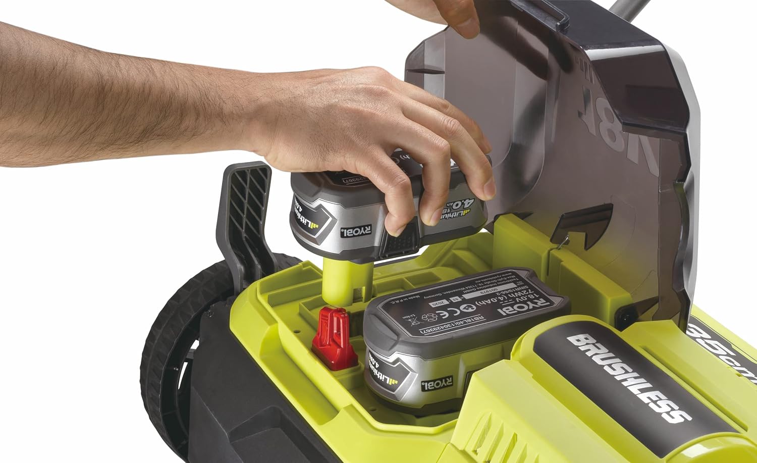 Ryobi RY18SFX35A-0 Brushless Scarifier 18V ONE+ Battery 35cm Kit 2x4.0 Ah